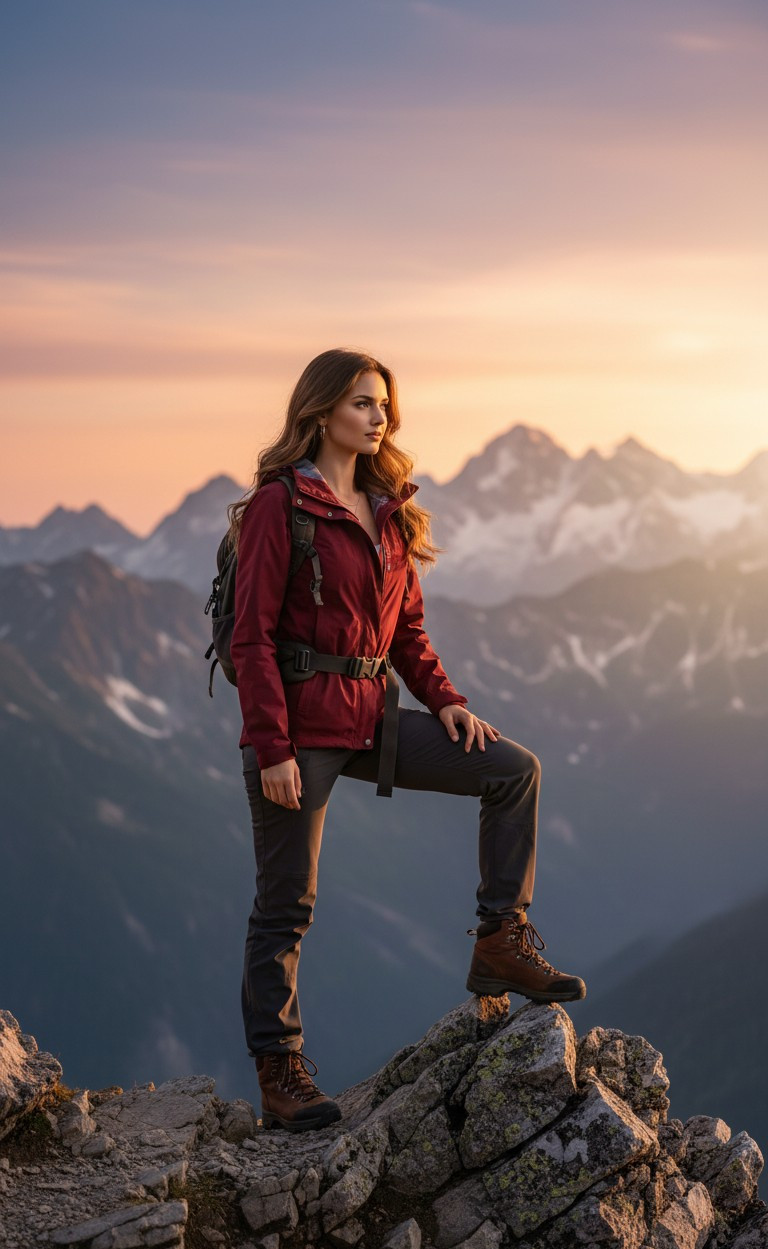 Artistic & Creative — Rock Edge Portrait (Female)