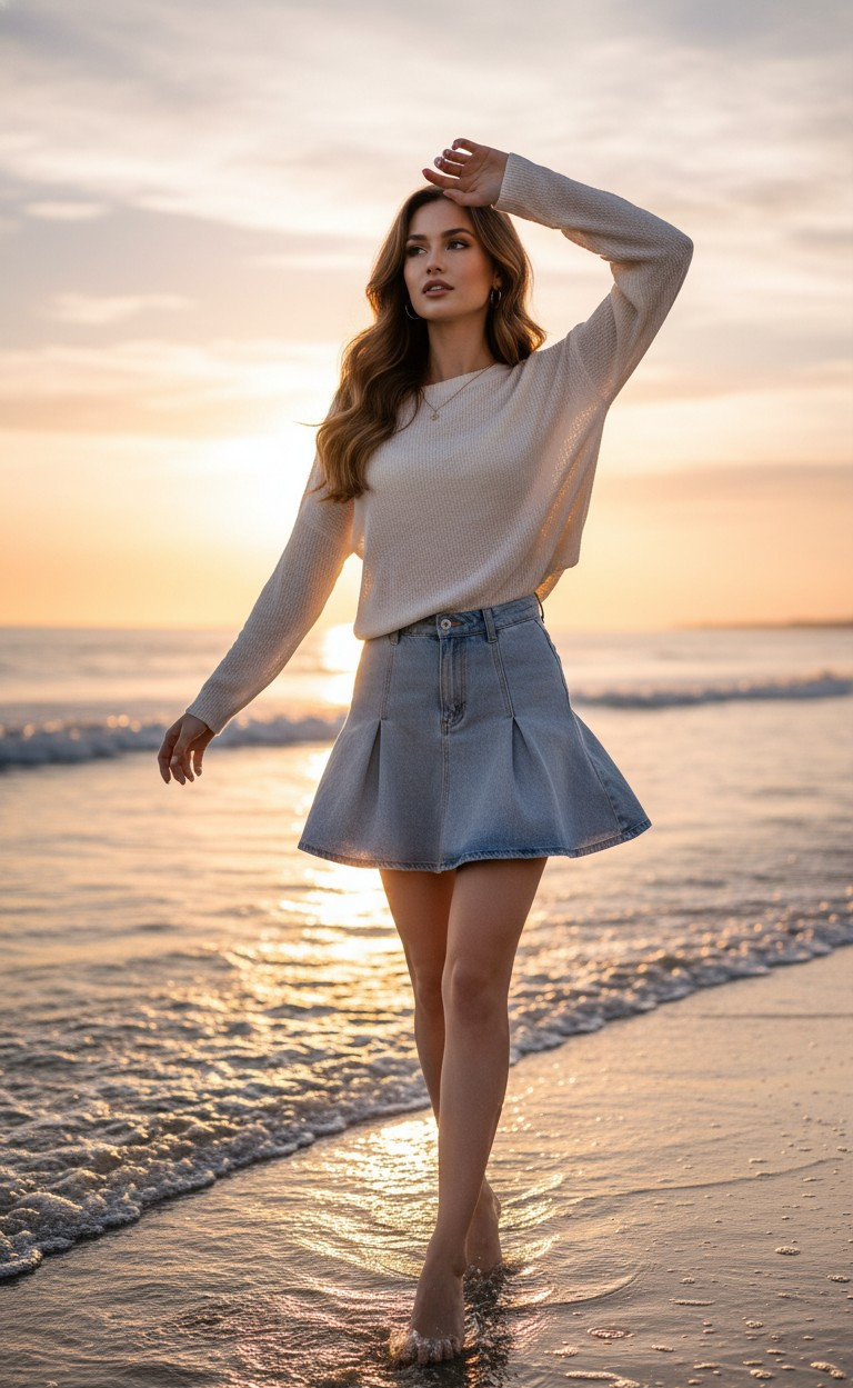 Sea Portraits — Sunrise Tide Portrait (Female)