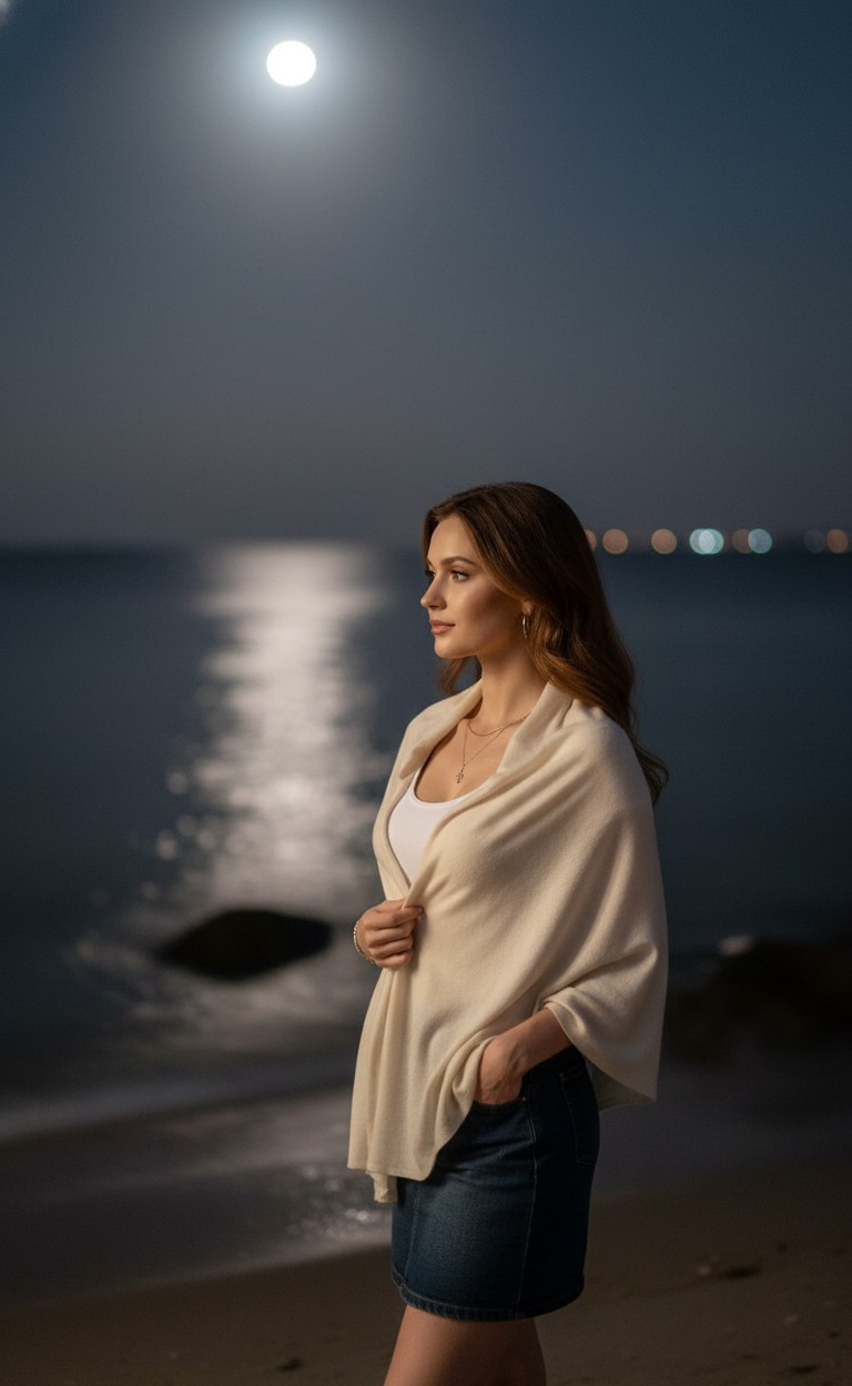 MOUNTAIN PORTRAITS — Night Ocean Portrait (Female)