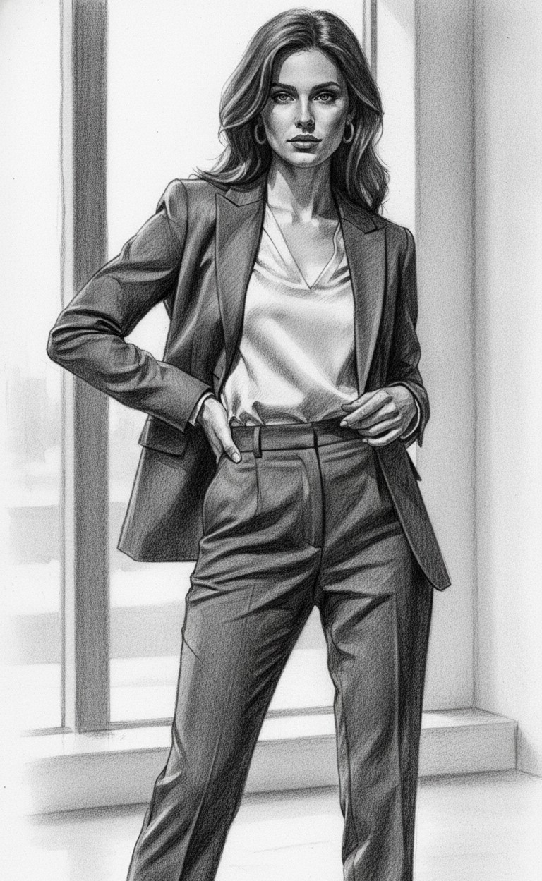 PENCIL PORTRAIT — Cinematic Pencil Portrait (Female)