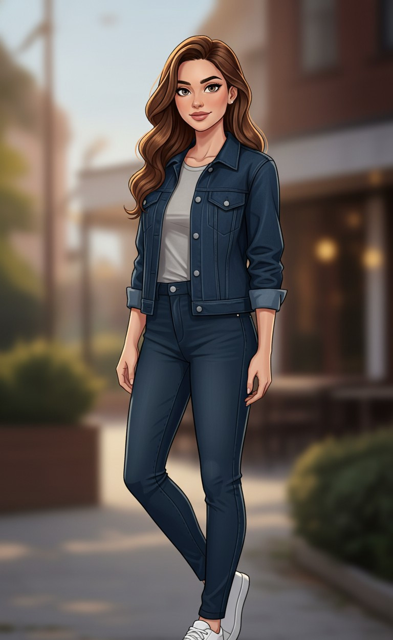 CARTOON PORTRAIT CATEGORY — Cinematic Cartoon Portrait (Female)