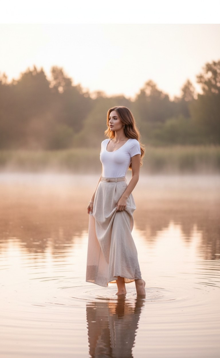 Soft Dreamy Natural Light — Lakeside Sanity (Female)