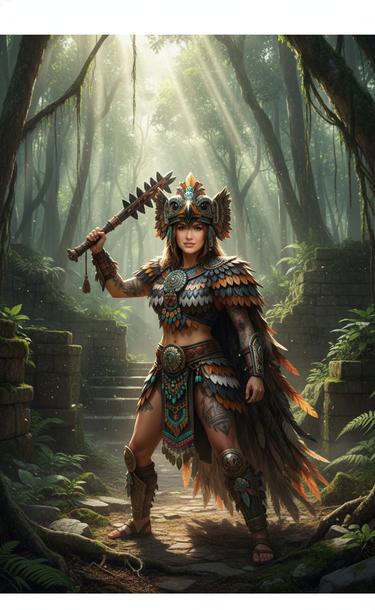 Legendary Warriors of the World — Aztec Eagle Warrior(Ancient Mexico) (Female)