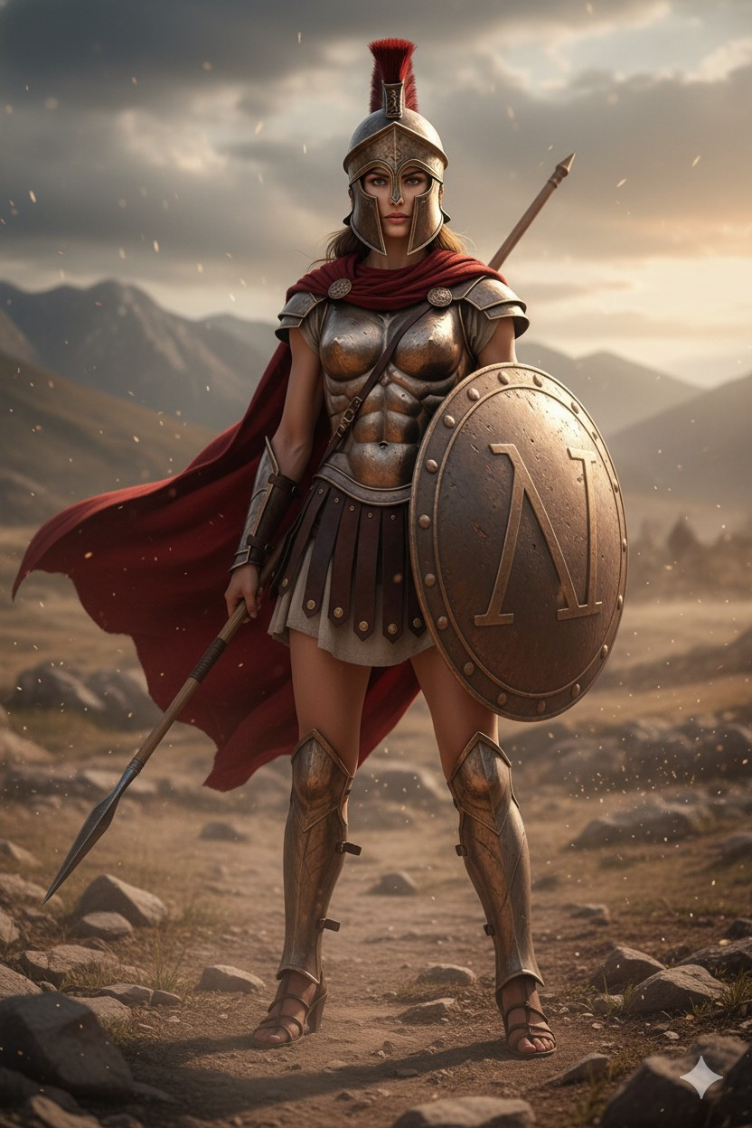 Legendary Warriors of the World — Spartan Warrior (Ancient Greece) (Female)