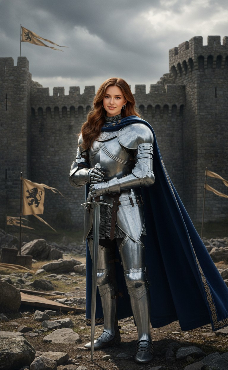 Legendary Warriors of the World — Medieval Knight (Female)