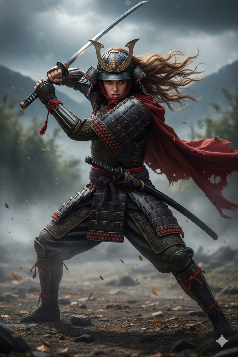 Legendary Warriors of the World — Samurai Warrior (Feudal Japan) (Female)