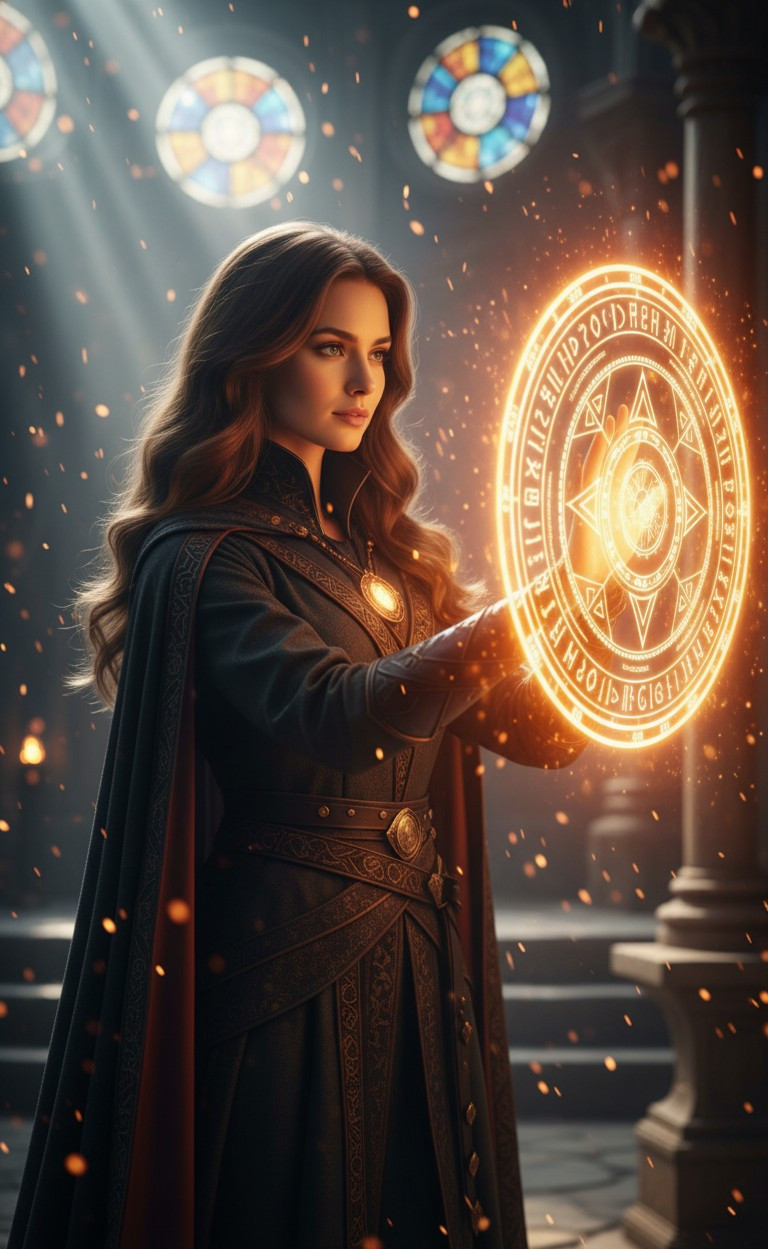 Superhero Portraits — Doctor Strange Style Mystic Hero (Female)