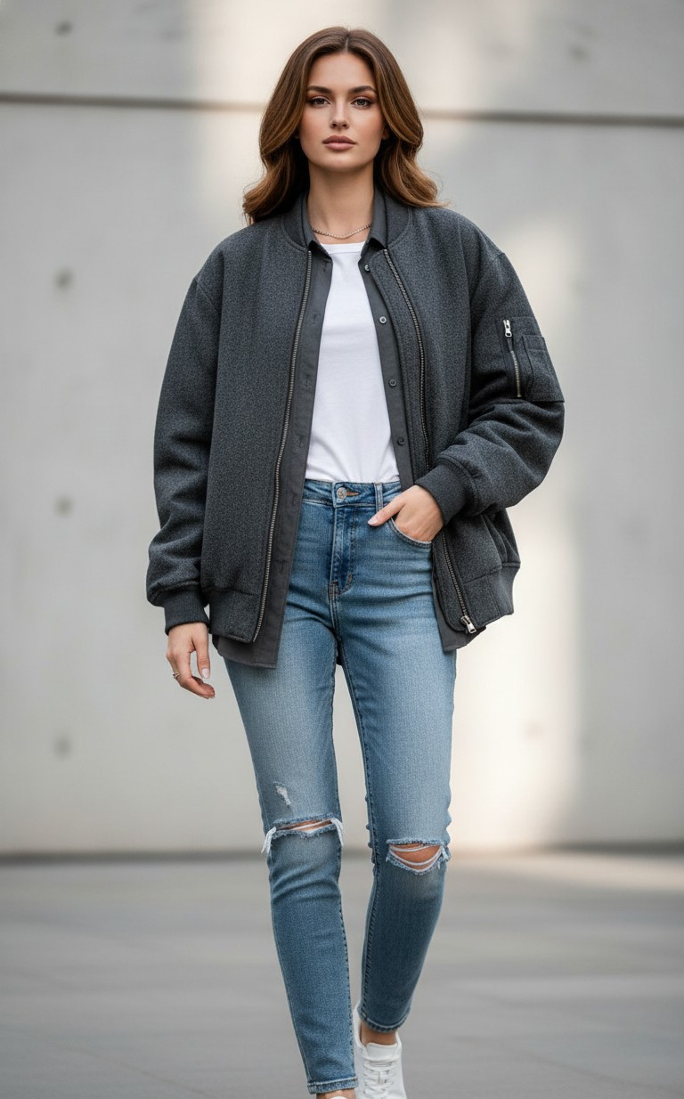 Fashion & Lifestyle — Streetwear Editorial (Female)