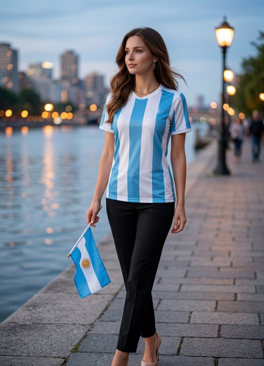 Supporter Lifestyle Portraits — riverside evening supporter portrait (Female)