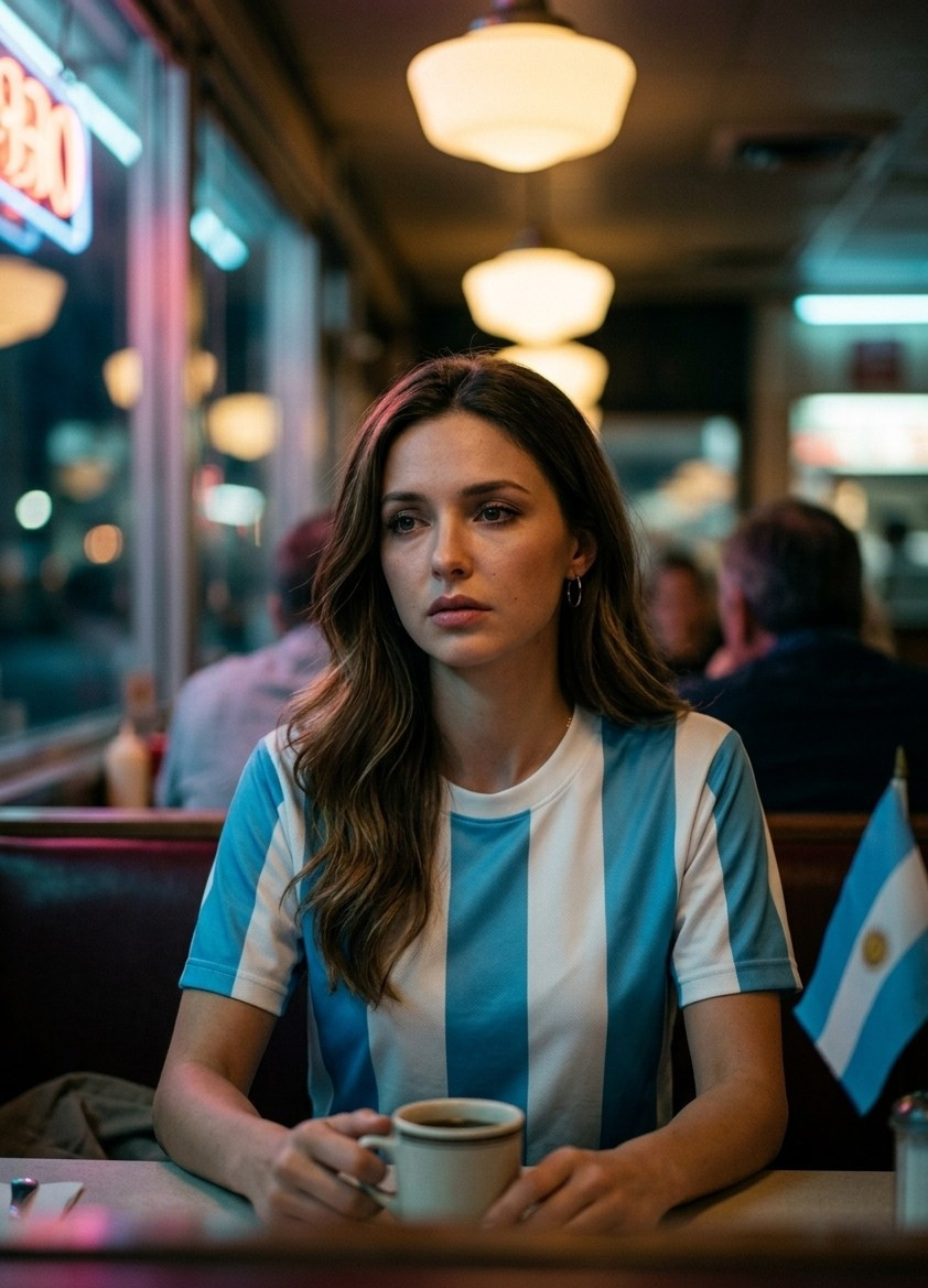 Supporter Lifestyle Portraits — midnight diner supporter portrait (Female)