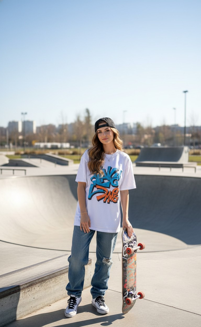 Urban & Street Style — Skatepark Lifestyle (Female)