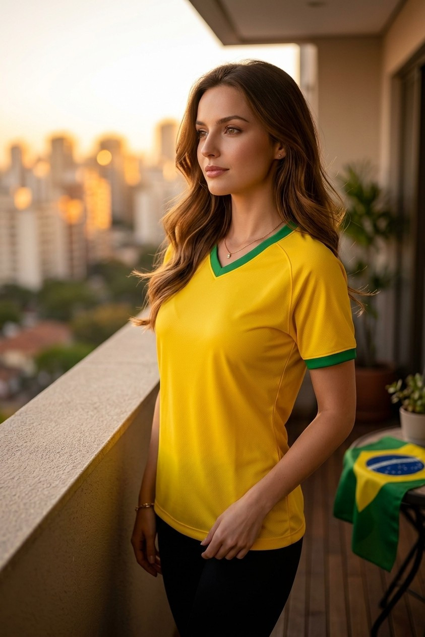 Supporter Lifestyle Portraits — sunset balcony supporter portrait (Female)