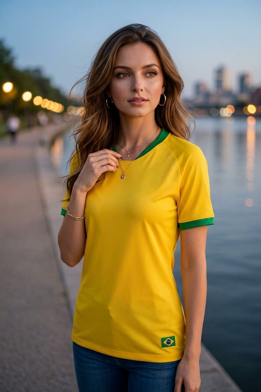 Supporter Lifestyle Portraits — riverside evening supporter portrait (Female)