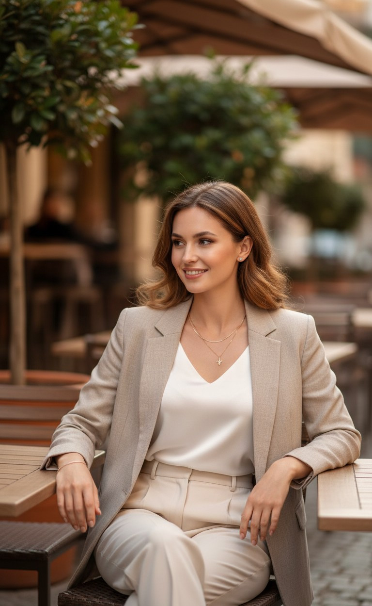 Instagram Model Aesthetic — Café Lifestyle (Female)