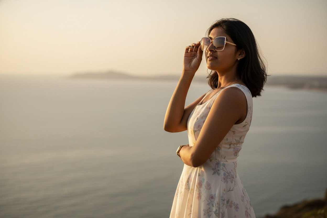 Instagram Model Aesthetic — Golden Hour Influencer (Female)