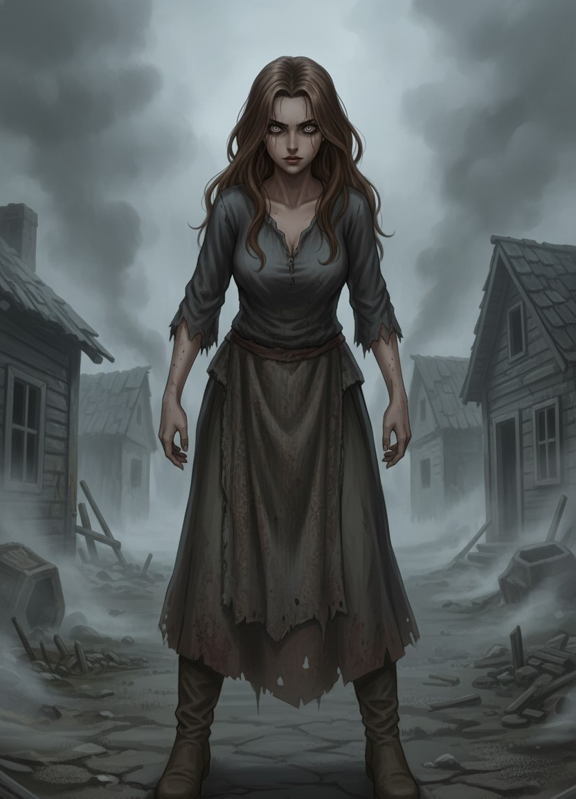 Horror Category — Cursed Villager (Female)