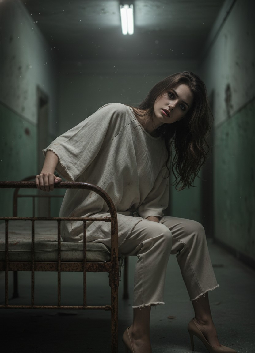Horror Category — Haunted Asylum Patient (Female)