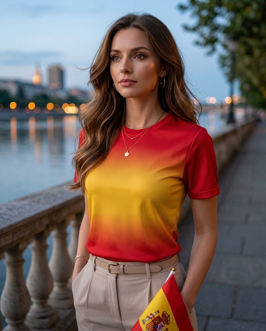 Supporter Lifestyle Portraits — riverside evening supporter portrait (Female)