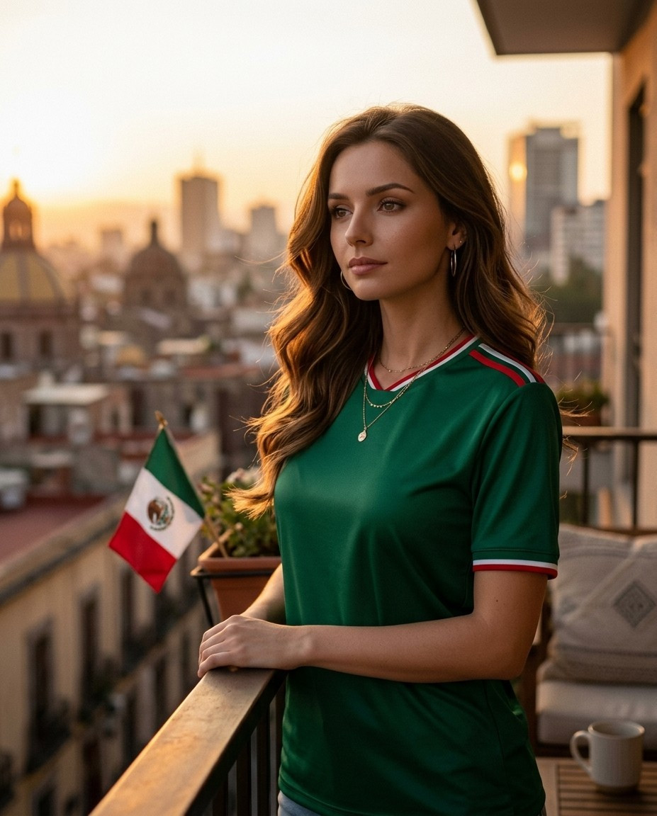Supporter Lifestyle Portraits — sunset balcony supporter portrait (Female)