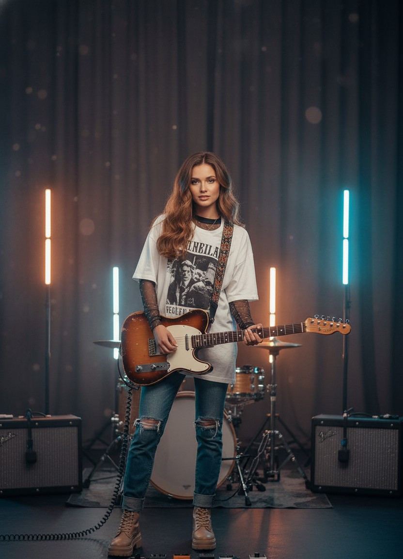 Rockstar & Music Icon — Indie Music Artist (Female)