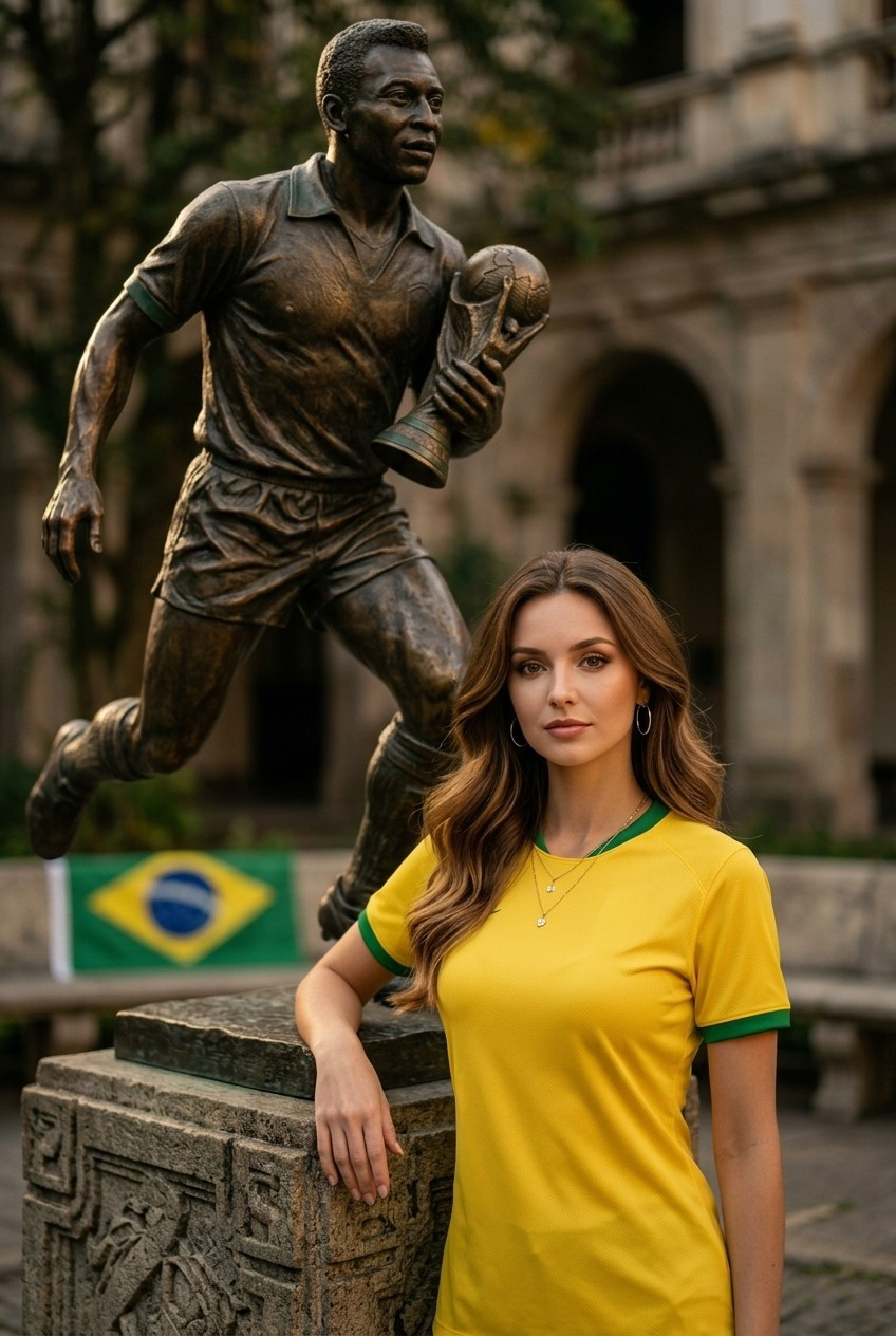 Football Star Poster Series — Monument Legacy Portrait (Female)