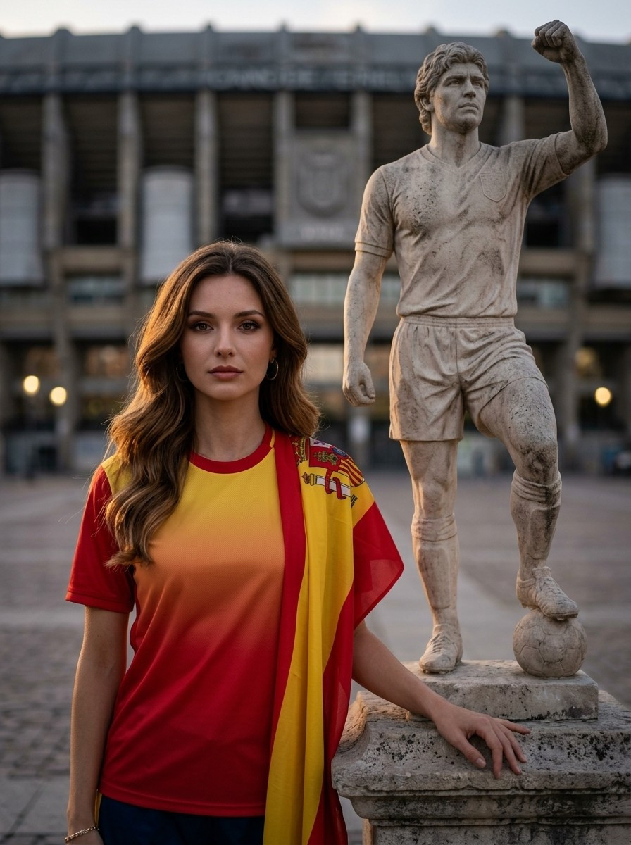 Football Star Poster Series — Monument Legacy Portrait (Female)