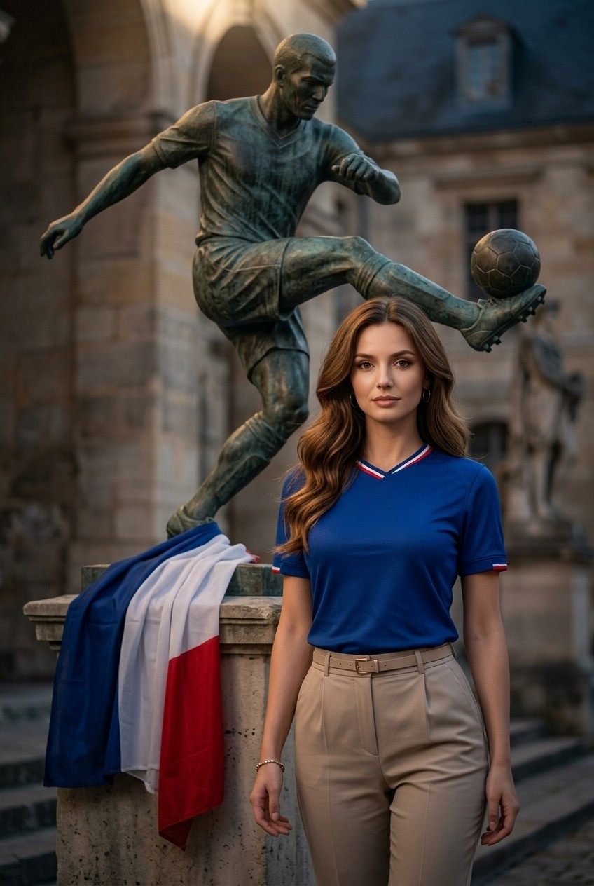 Football Star Poster Series — Monument Legacy Portrait (Female)