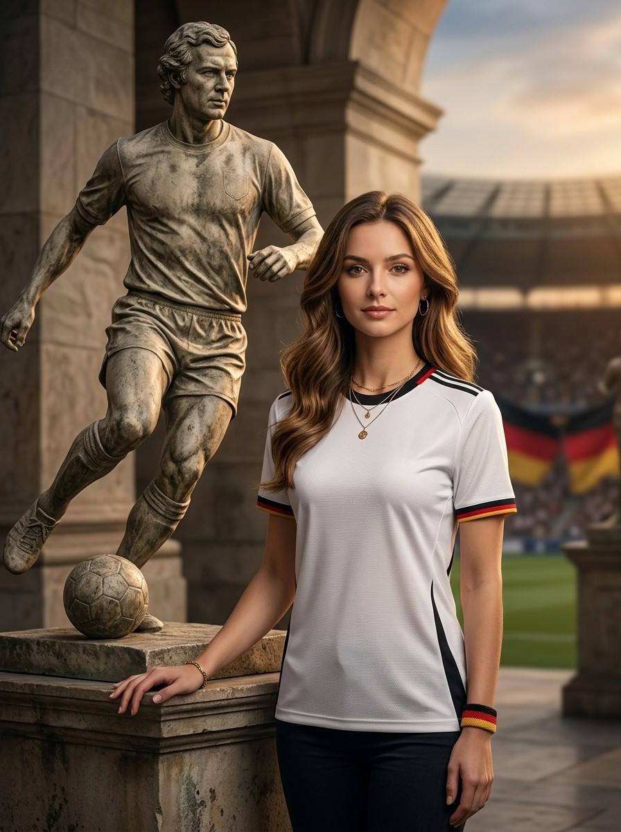 Football Star Poster Series — Monument Legacy Portrait (Female)