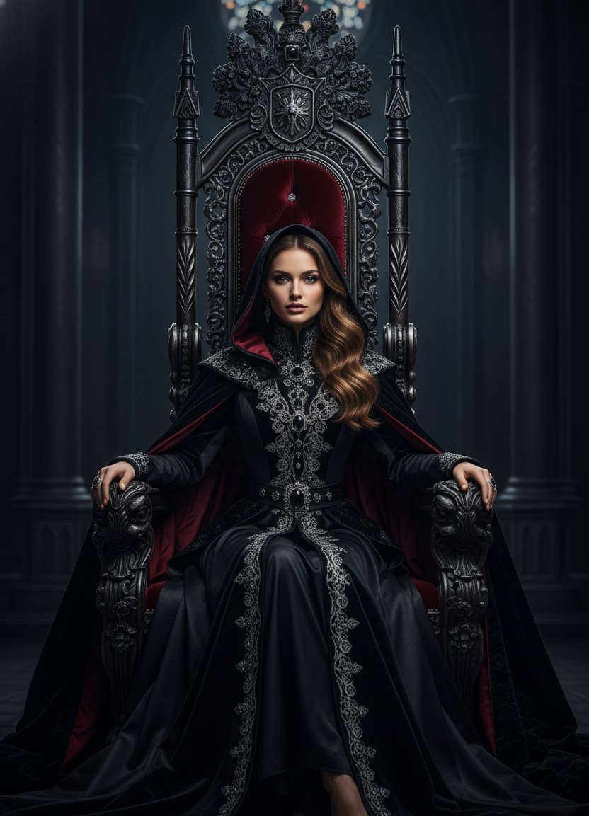 Gothic Elegance — Dark Royal Gothic (Female)