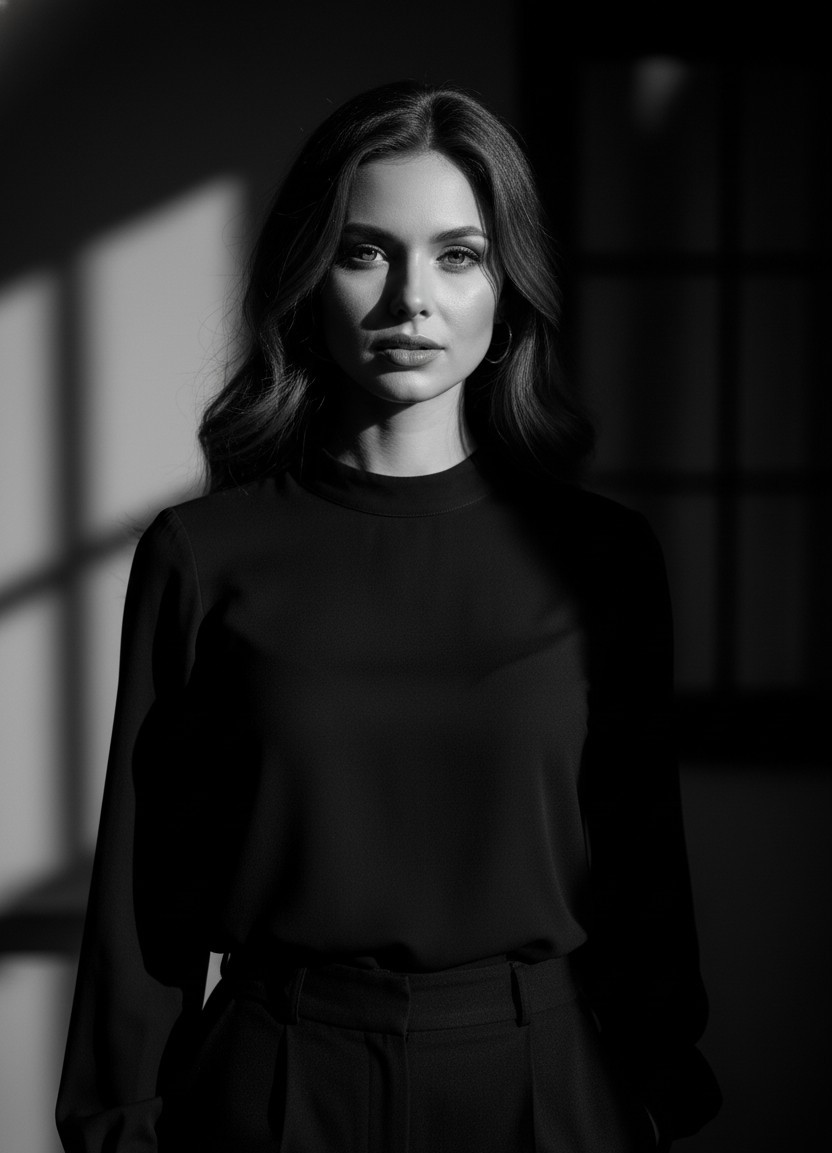 Gothic Elegance — Gothic Noir Portrait (Female)