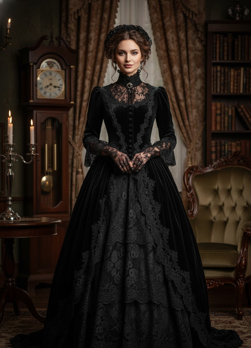 Gothic Elegance — Victorian Gothic Elegance (Female)