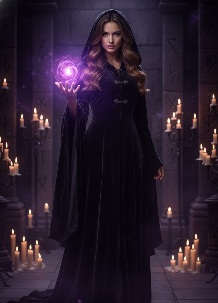 Gothic Elegance — Gothic Witchcraft Style (Female)