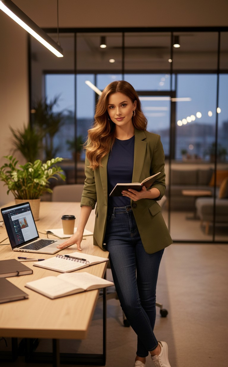 Professional & Career — Startup Entrepreneur (Female)