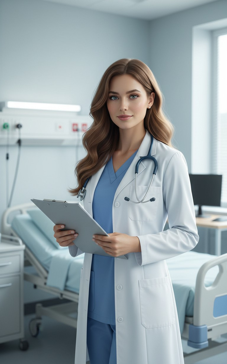 Professional & Career — Doctor Medical Portrait (Female)