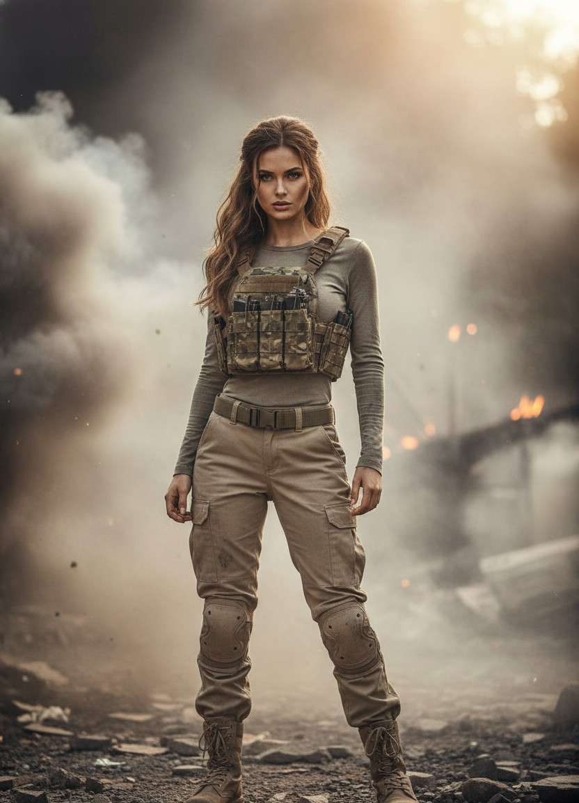 Apocalypse & Survival — War Zone Survivor (Female)