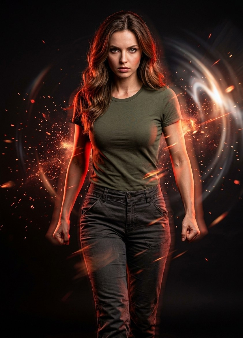 Mind & Emotion Portraits — Fear & Anxiety (Female)