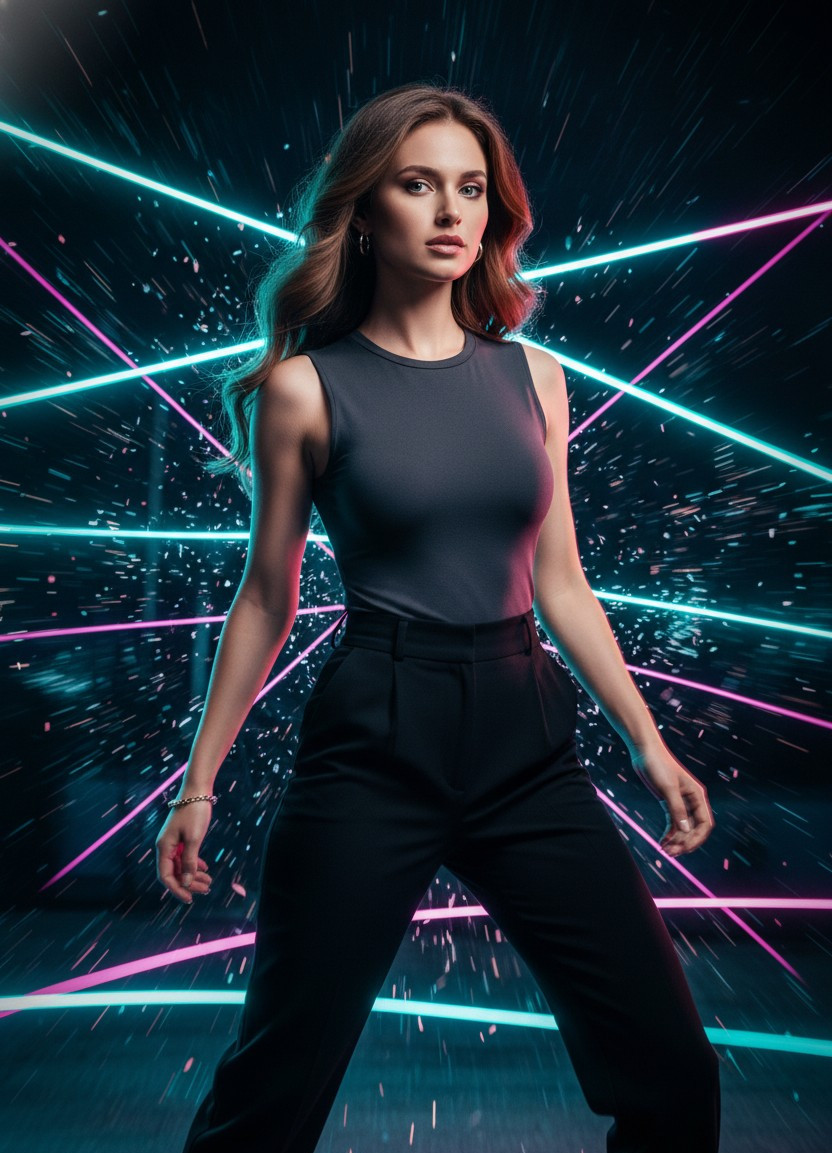 Mind & Emotion Portraits — Inner Chaos (Female)