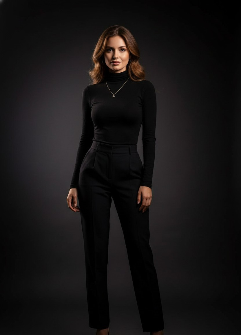 Professional Studio Mastershots — Low Key Portrait (Female)