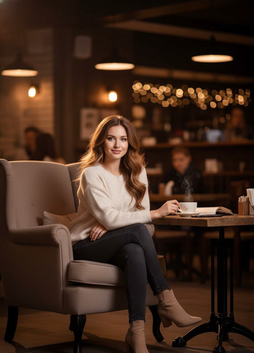 Nightlife Identity — Late Night Café (Female)