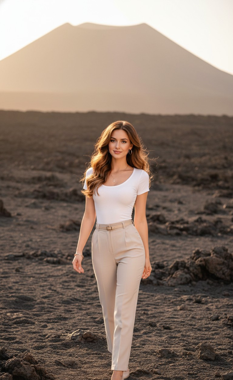 Volcanic Land — Volcanic Desert Journey (Female)