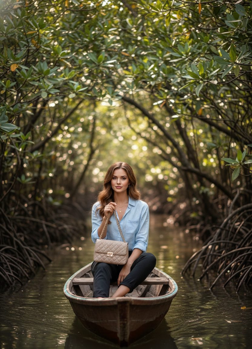 Mangrove Adventure — Boat Through Mangrove Channels (Female)