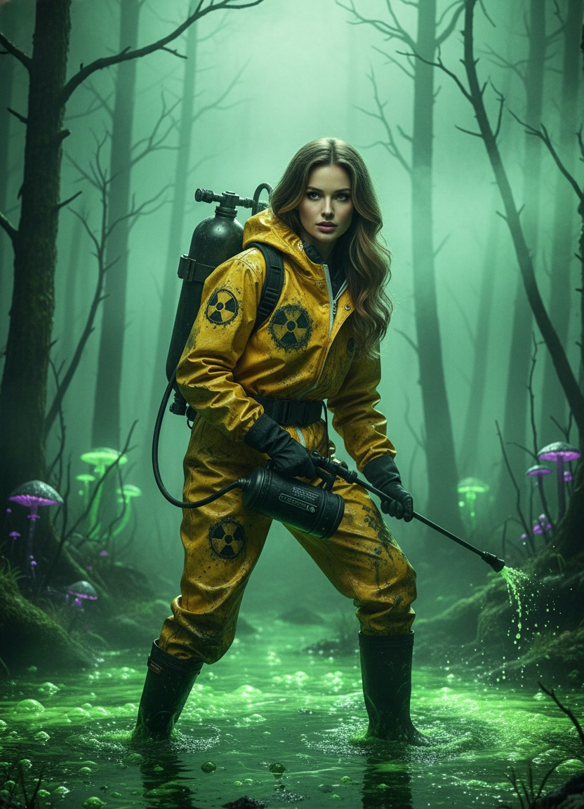 Wasteland Warlord — The Bio-Hazard Hunter (Female)