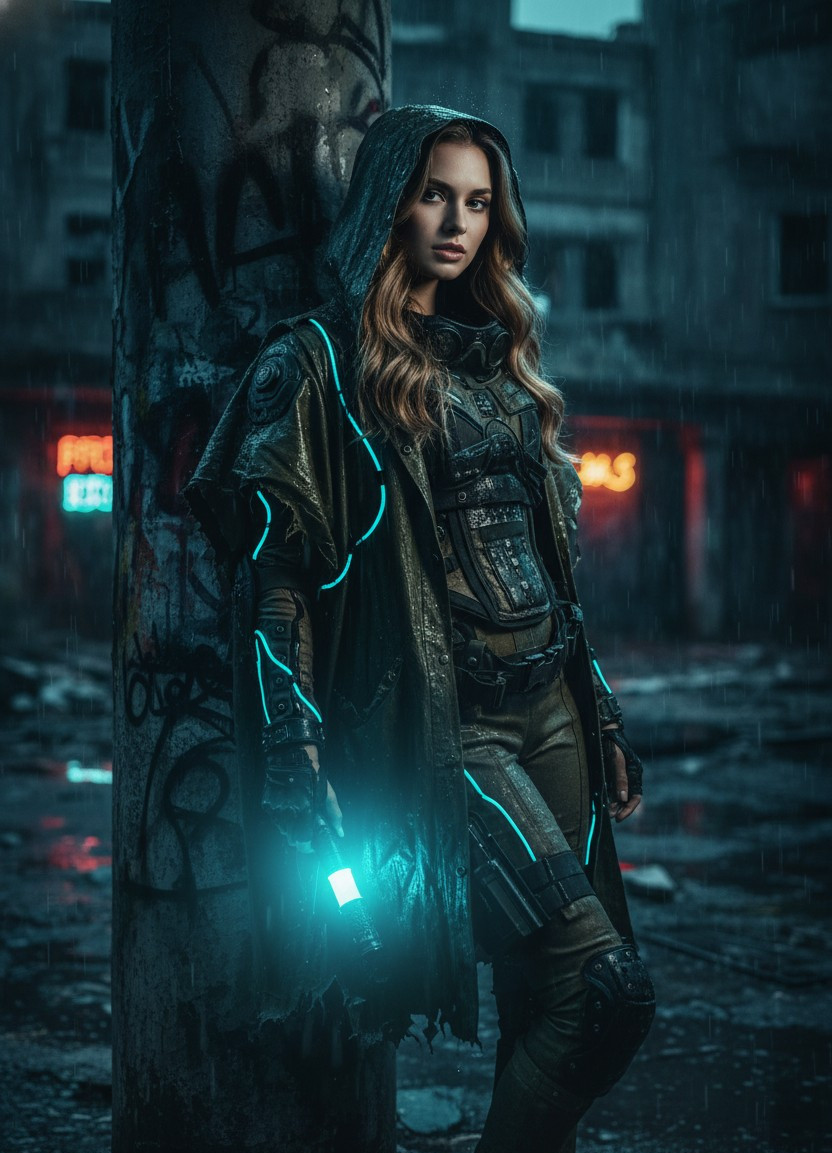 Wasteland Warlord — The Neon Drifter (Female)