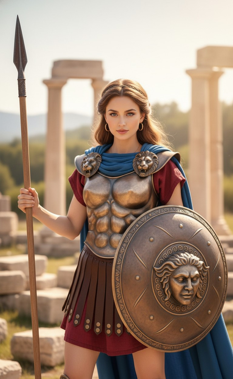 Historical & Royal — Ancient Greek Warrior (Female)