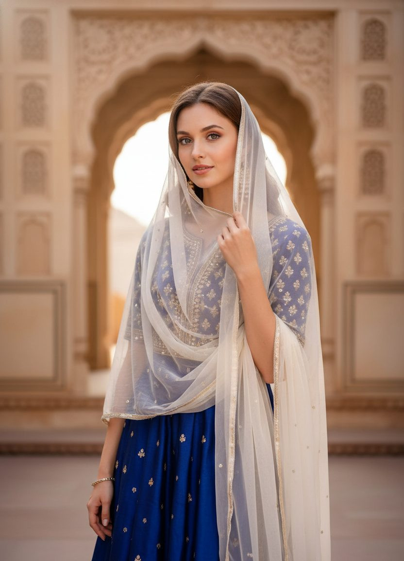 Iconic Bollywood Poses — Whispers of Elegance (Female)