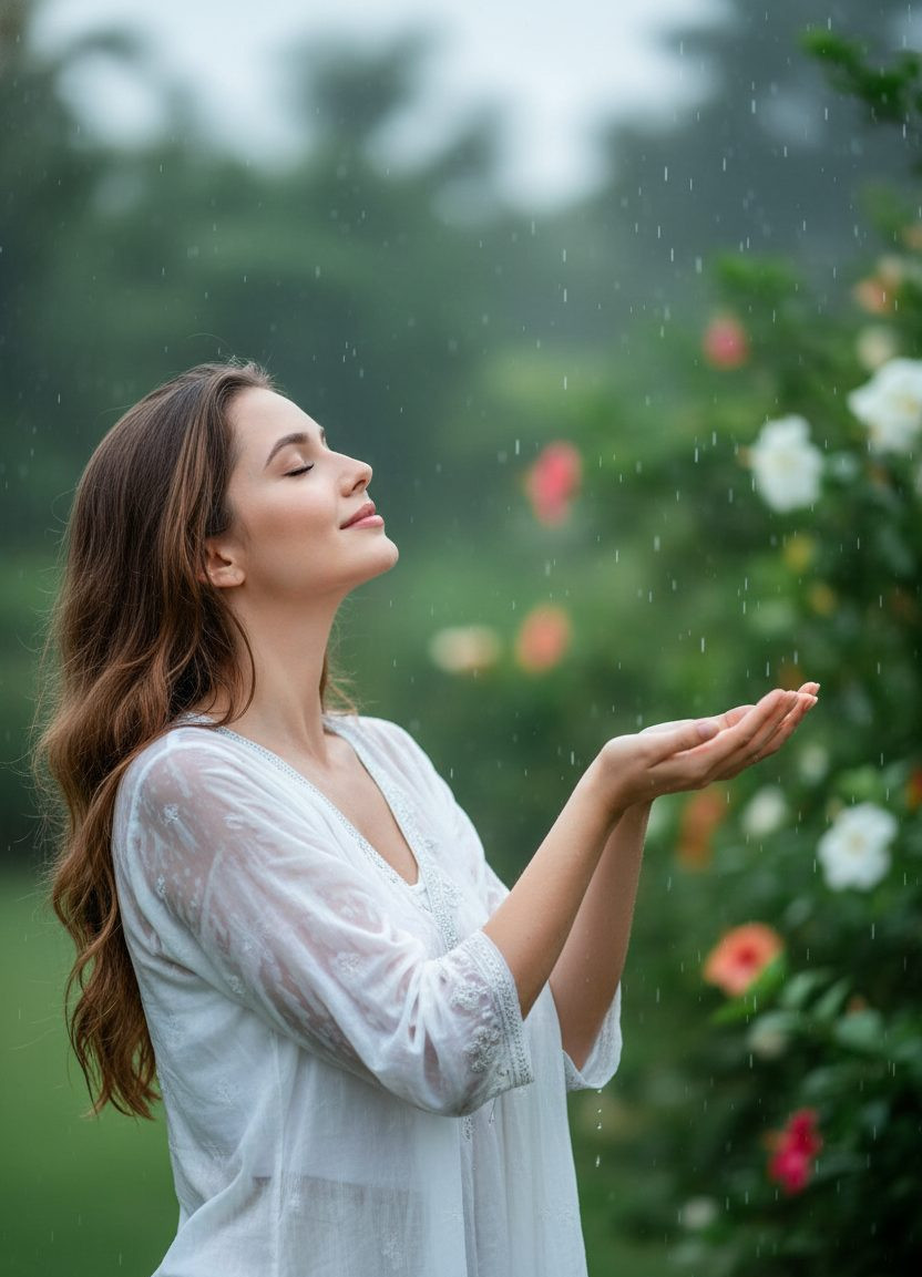 Iconic Bollywood Poses — Monsoon Melody (Female)