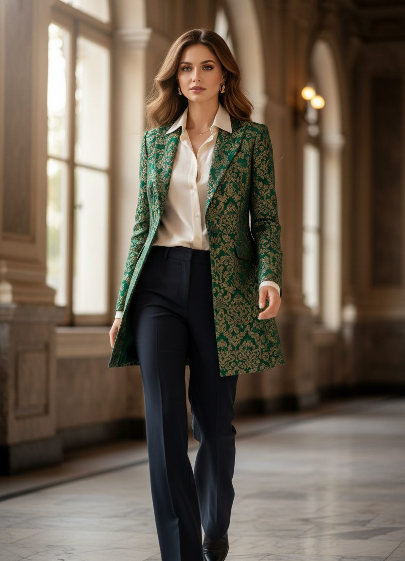 Iconic Bollywood Poses — The Grand Entrance (Female)