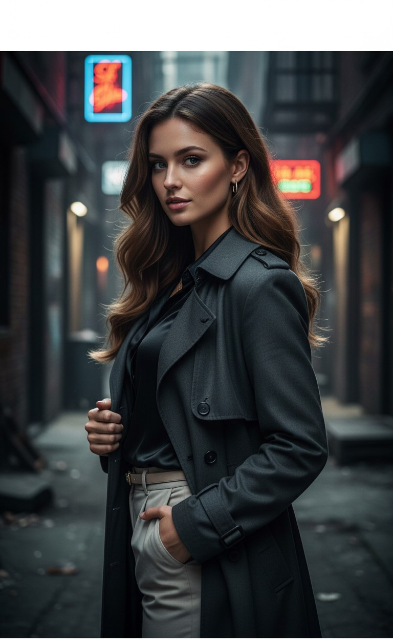 Cinematic & Movie — Gangster Movie Look (Female)