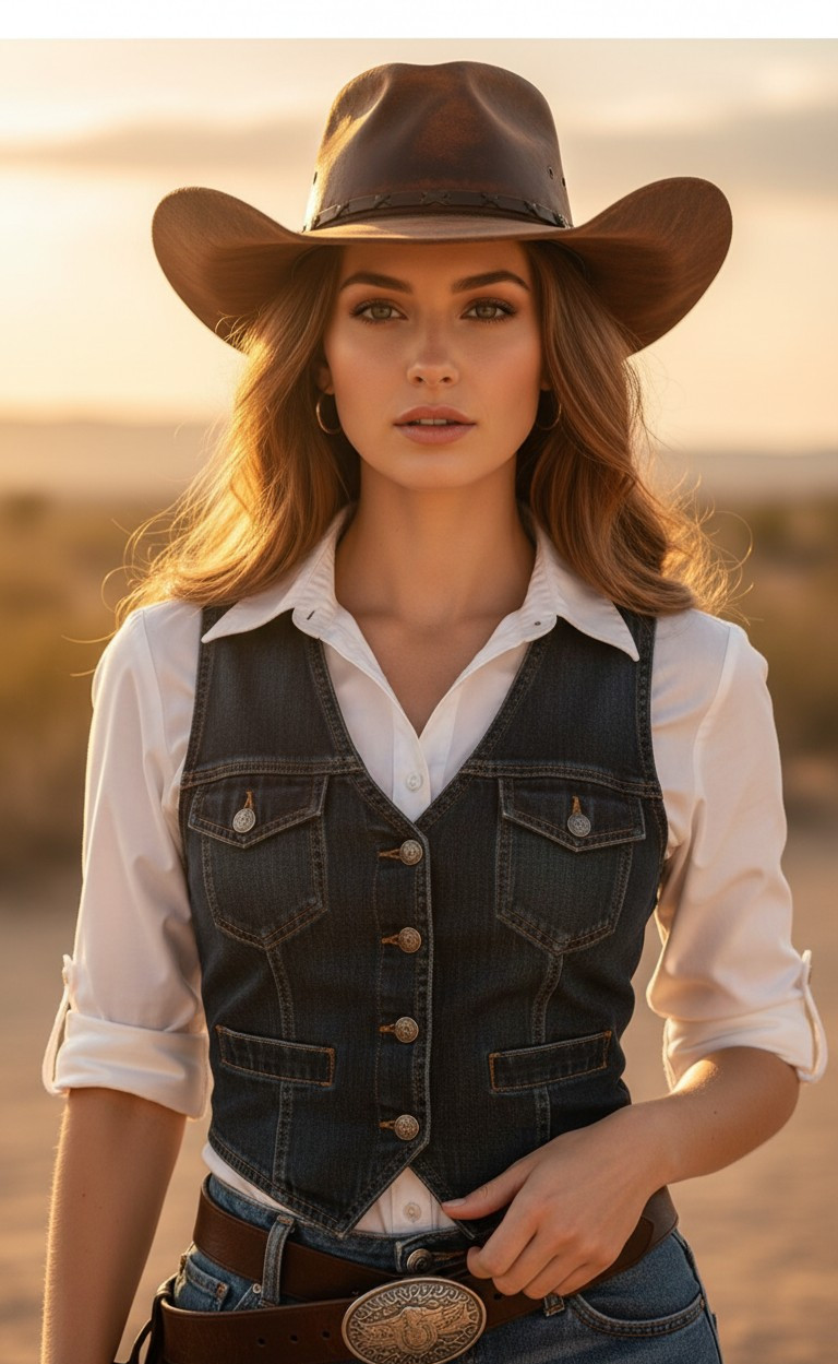 Cinematic & Movie — Western Cowboy (Female)