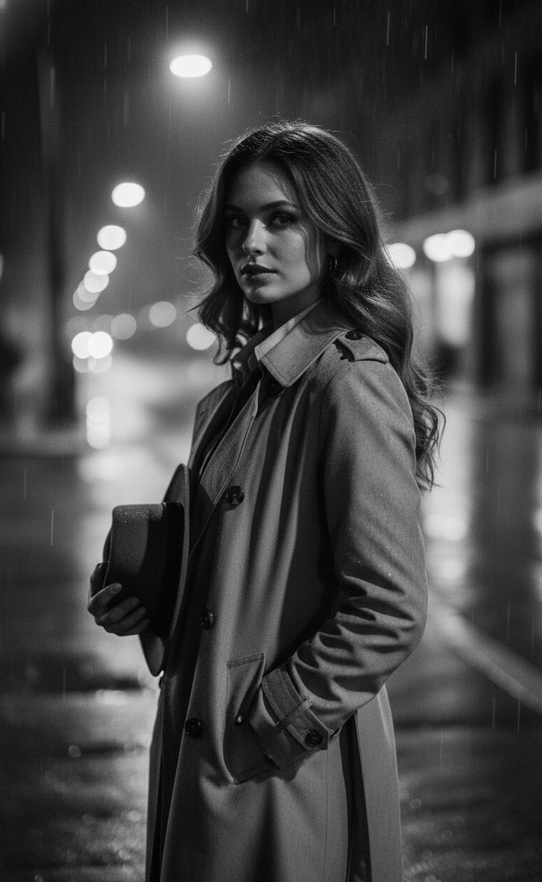 Cinematic & Movie — Detective Noir (Female)